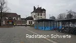 Außenansicht der Radstation in Schwerte
