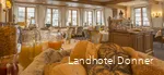 Frühstücksraum im Landhotel Donner
