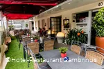 Terrasse des Hotel-Restaurants in Arnsberg