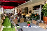 Terrasse des Hotel-Restaurants in Arnsberg