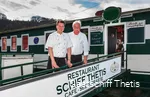 Familie Horch auf ihrem Gastschiff Thetis in Essen-Kettwig