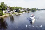 Weiße Flotte auf der Ruhr bei Mülheim