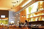 Innenansicht des Frankys an der Ruhrpromenade in Mülheim an der Ruhr