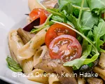 Penne mit mediterranem Gemüse, vegan
